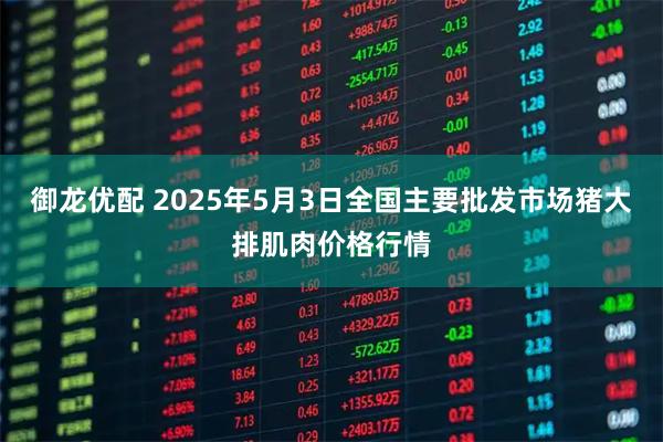 御龙优配 2025年5月3日全国主要批发市场猪大排肌肉价格行情