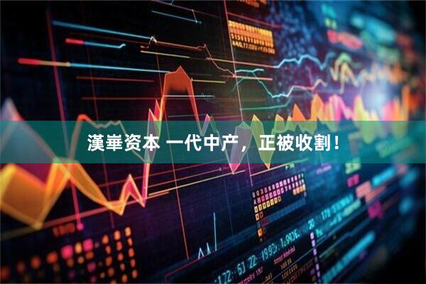 漢崋资本 一代中产，正被收割！